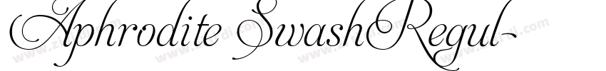 Aphrodite SwashRegul字体转换 Aphrodite SwashRegul字体转换